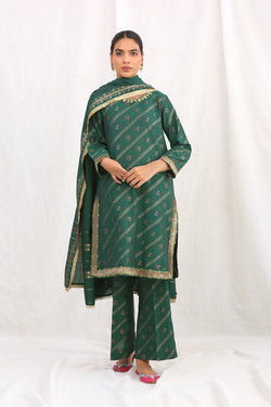 Chintz Embroidered Suit