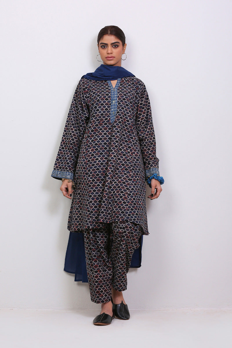 Dhari Daar Printed Suit GENERATION