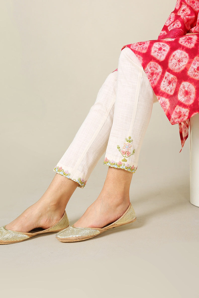 Botanic Bouquet Embroidered Pants