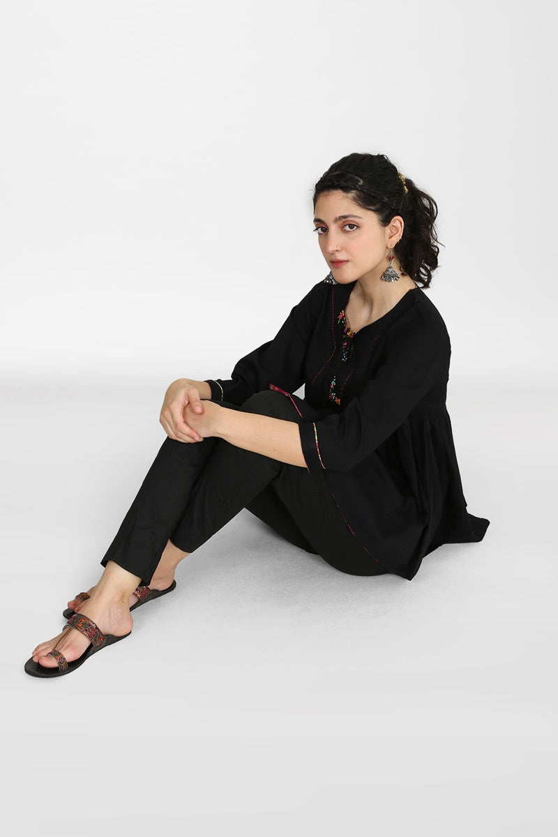 black