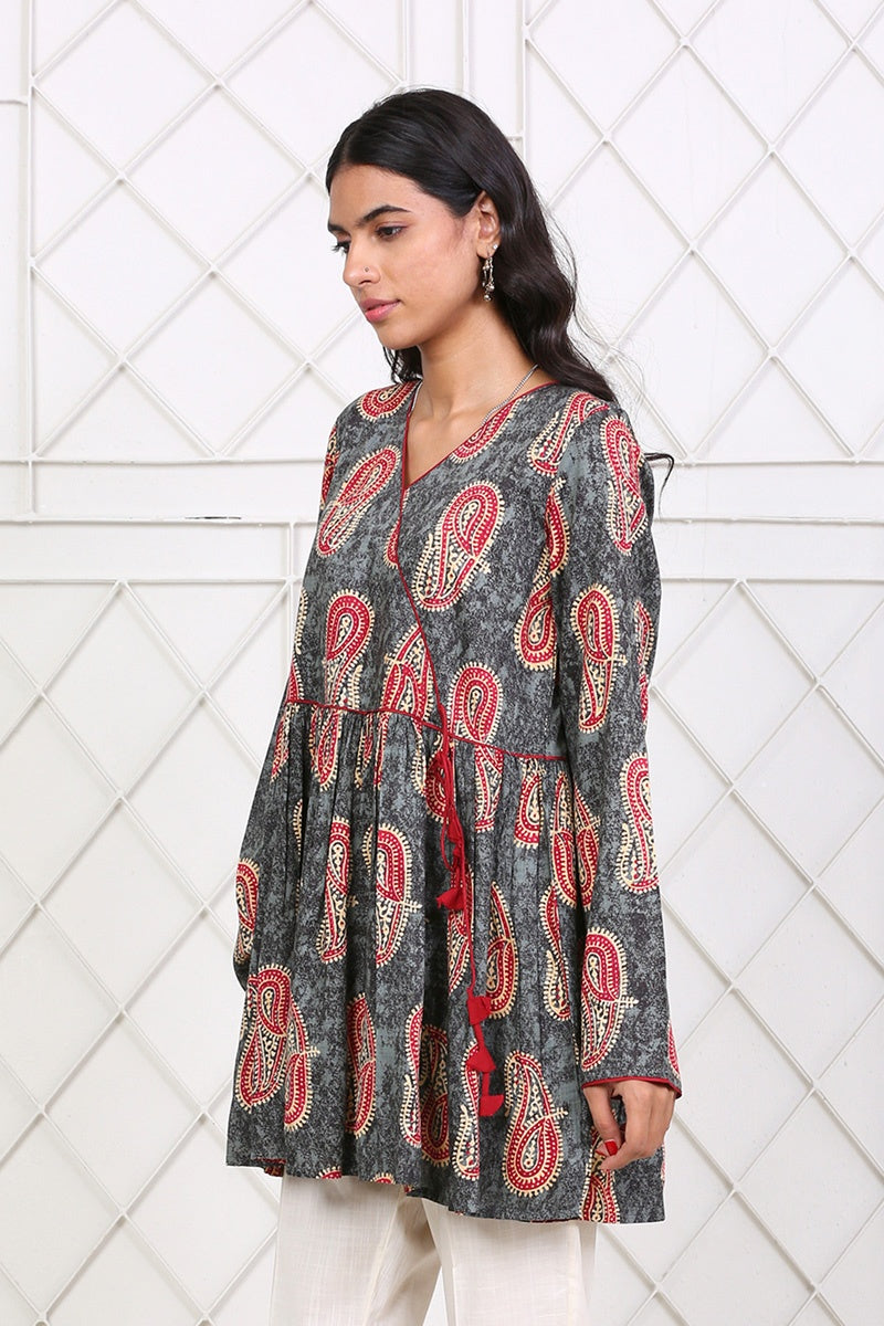 Paisly Block Frock